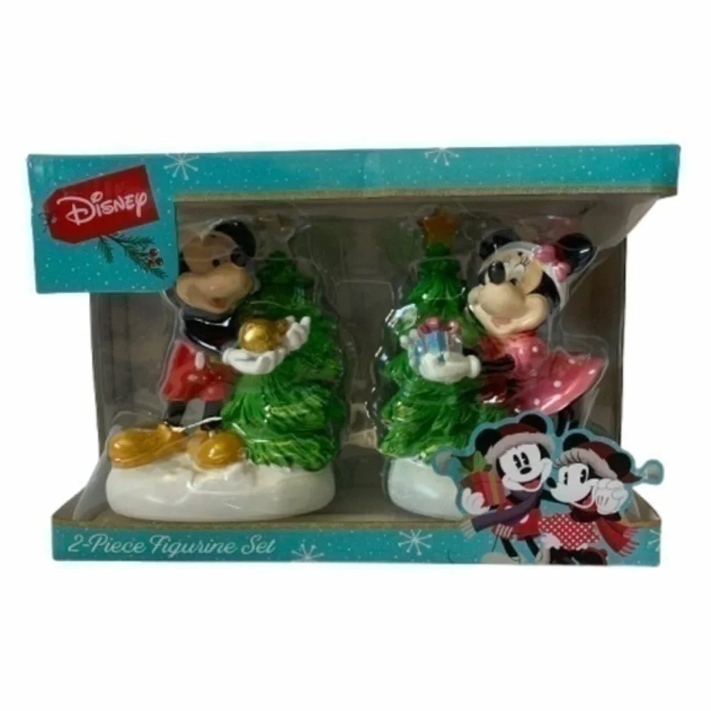 NIB. DISNEY Mickey & Minnie 6inch Figurine Set